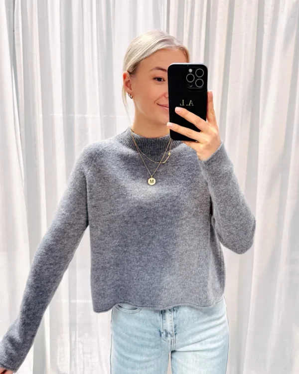 By Lenz Sweaters | AMY KNIT - GREY