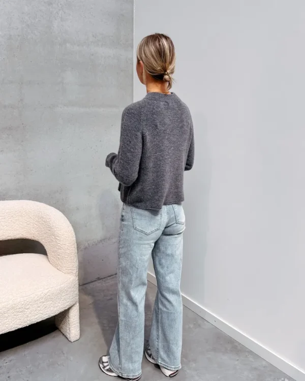 By Lenz Sweaters | AMY KNIT - GREY