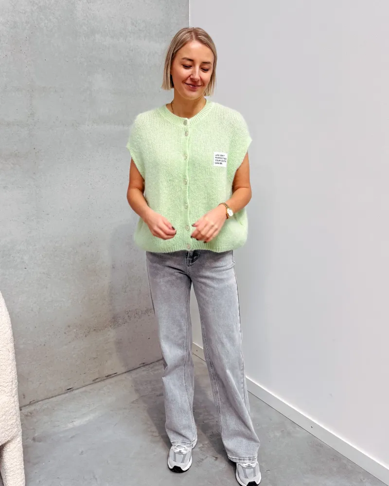 anna_straight_jeans__ligh_4.webp By Lenz Jeans/Trousers | ANNA STRAIGHT JEANS - LIGHT GREY
