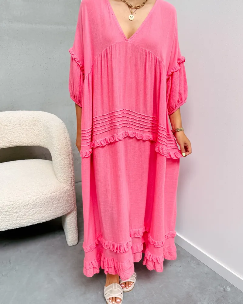 annefleur_rose_ruffle_dre_3.webp By Lenz Dresses | ANNEFLEUR ROSE RUFFLE DRESS