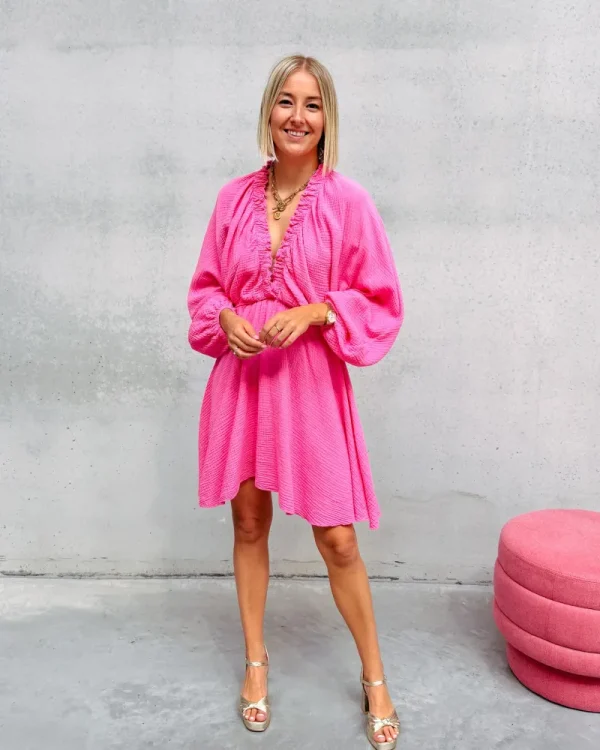 By Lenz Dresses | AVRIL DRESS - PINK