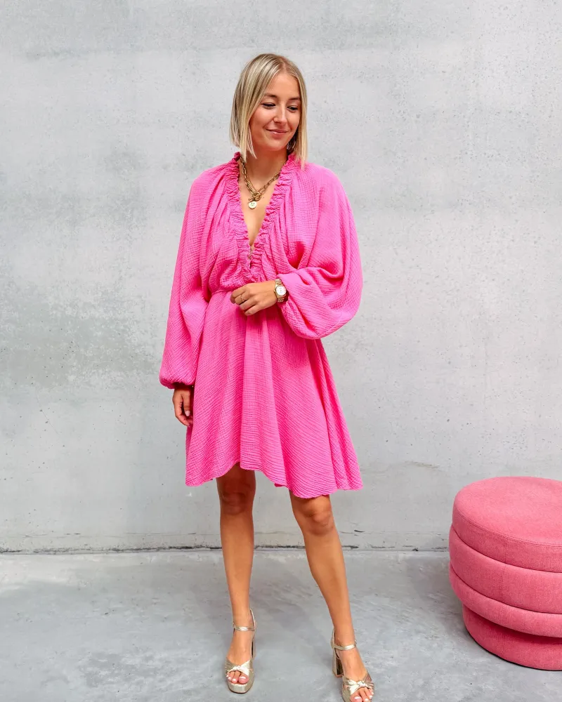 avril_dress__pink_2.webp By Lenz Dresses | AVRIL DRESS - PINK