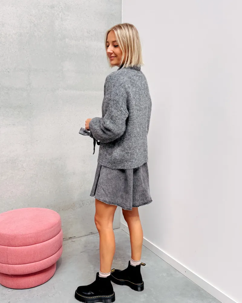 beau_basic_knit__grey_4.webp By Lenz Sweaters | BEAU BASIC KNIT - GREY
