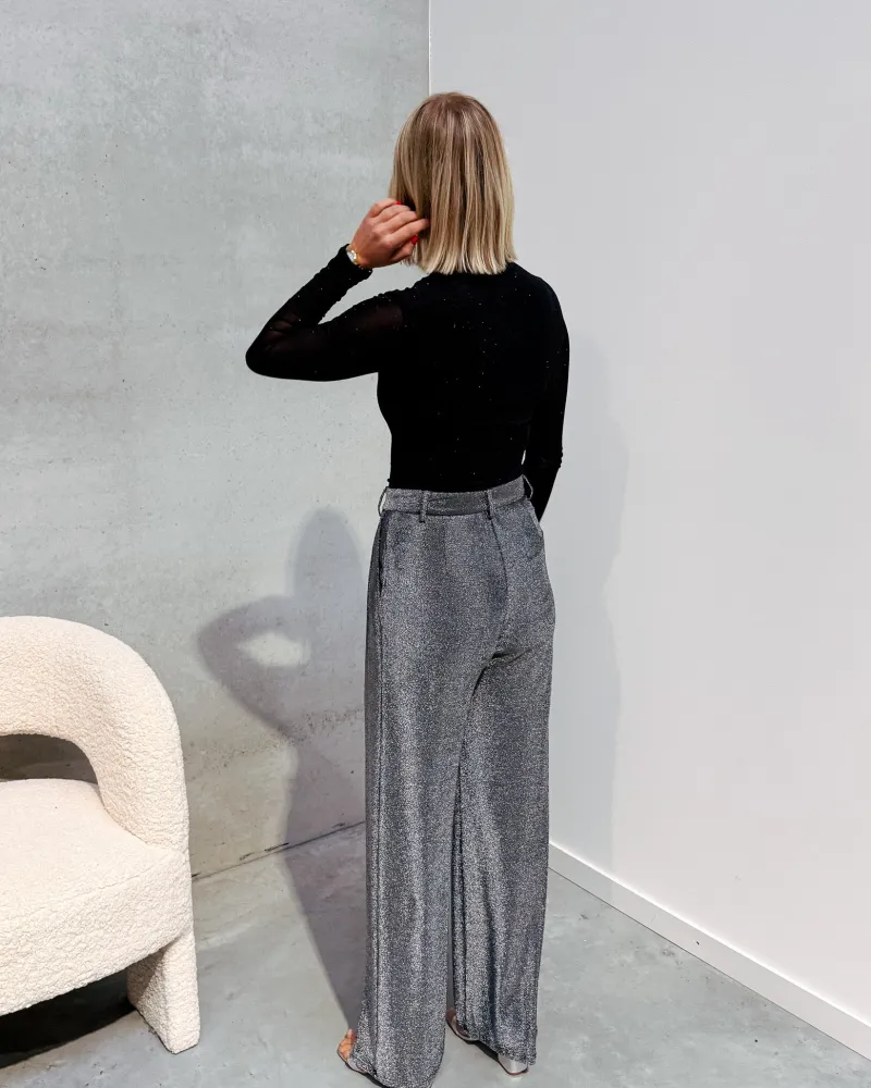 black_sparkle_fitted_top_4.webp By Lenz Tops | BLACK SPARKLE FITTED TOP
