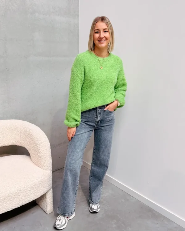 By Lenz Sweaters | BLAIR KNIT - GREEN
