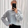 By Lenz Sweaters | BLAIR KNIT - GREY