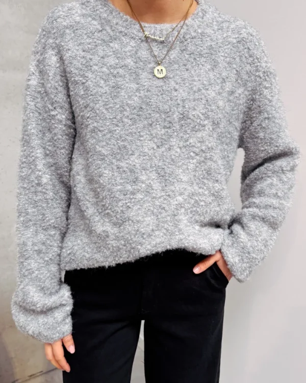By Lenz Sweaters | BLAIR KNIT - GREY