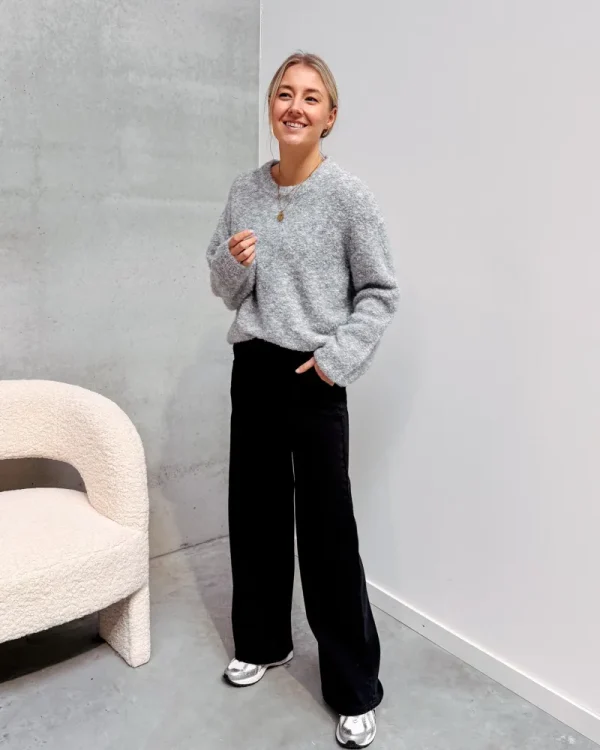 By Lenz Sweaters | BLAIR KNIT - GREY