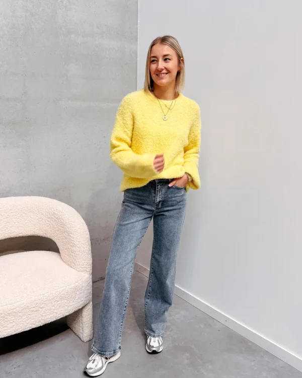 By Lenz Sweaters | BLAIR KNIT - YELLOW