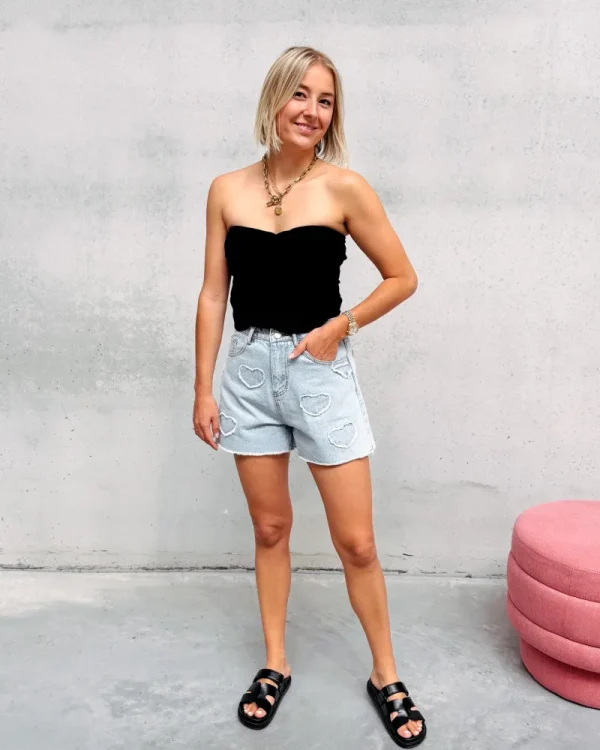 By Lenz Tops | BO BANDEAU TOP - BLACK