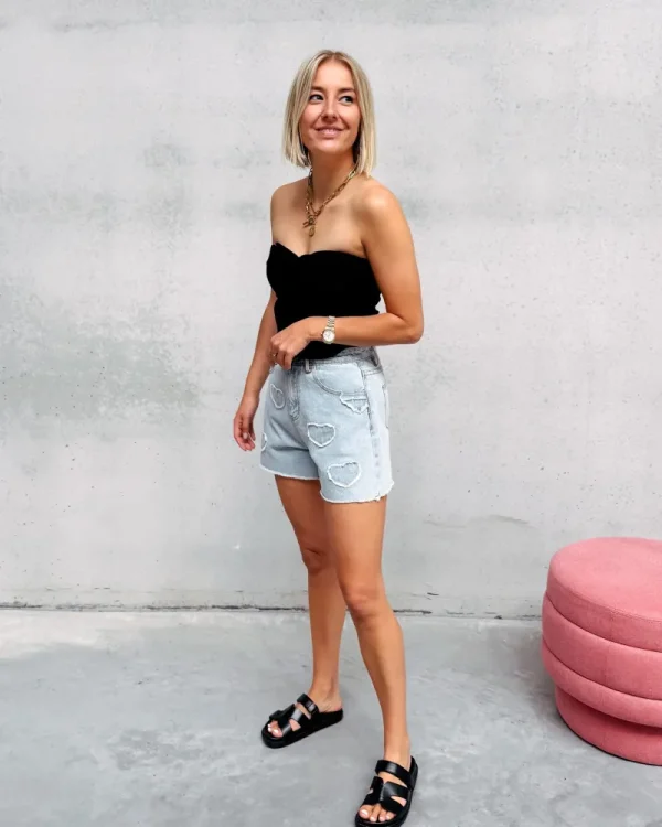 By Lenz Tops | BO BANDEAU TOP - BLACK