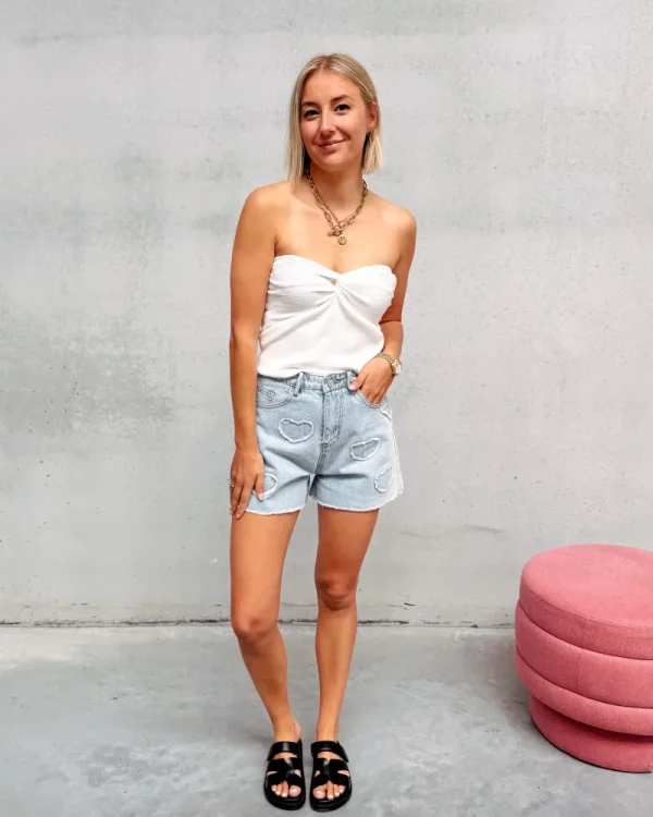 By Lenz Tops | BO BANDEAU TOP - WHITE