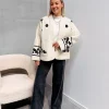 By Lenz Jackets | BRIDGET BLACK FLOWERS JACKET