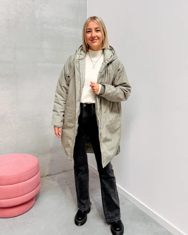By Lenz Jackets | CÉCILIA COAT - KAKI