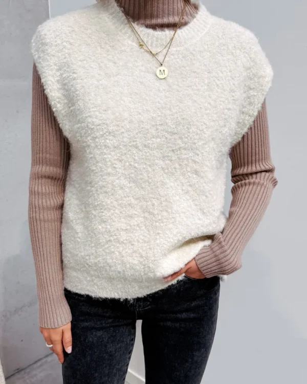By Lenz Sweaters | CLOUDY SPENCER - CREAM