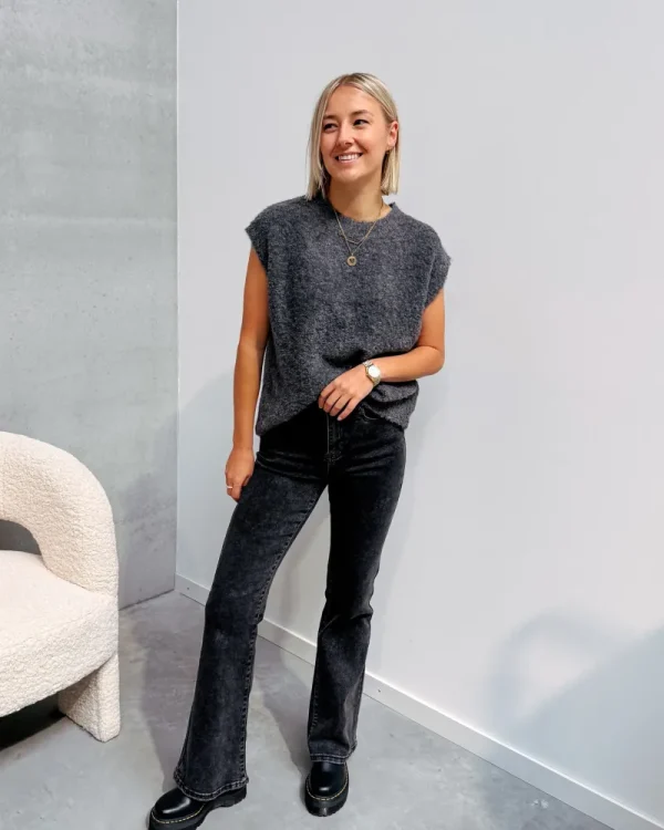 By Lenz Sweaters | CLOUDY SPENCER - GREY