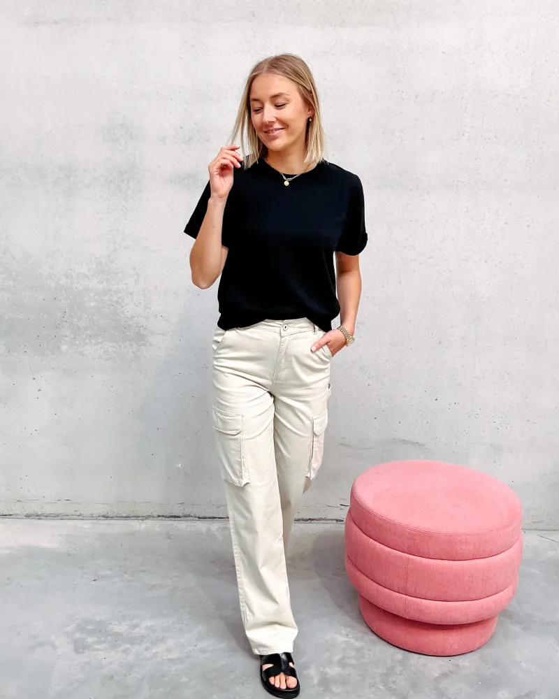colby_cream_cargo_pant_2.webp By Lenz Jeans/Trousers | COLBY CREAM CARGO PANT