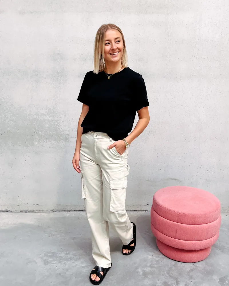 colby_cream_cargo_pant_3.webp By Lenz Jeans/Trousers | COLBY CREAM CARGO PANT