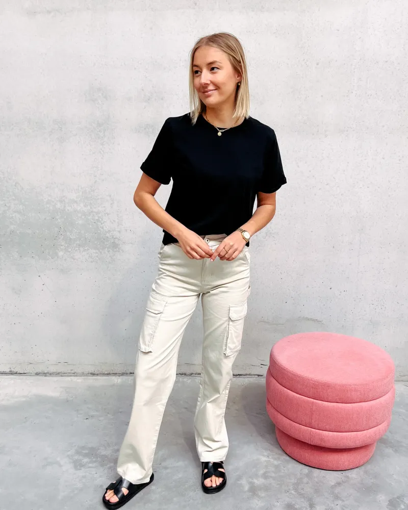 colby_cream_cargo_pant_7.webp By Lenz Jeans/Trousers | COLBY CREAM CARGO PANT