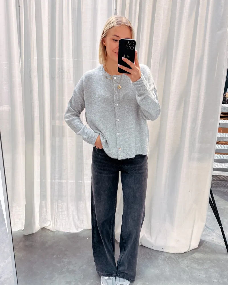 colette_cardigan__grey_0.webp By Lenz Jackets | COLETTE CARDIGAN - GREY