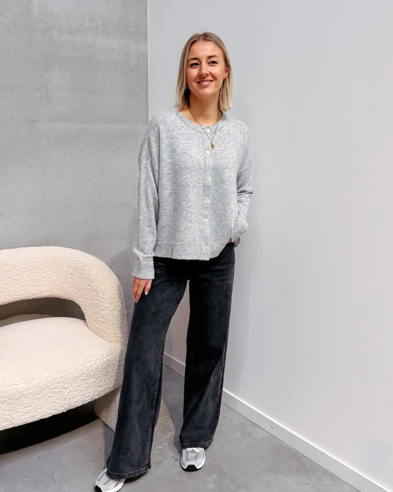 colette_cardigan__grey_4.webp By Lenz Jackets | COLETTE CARDIGAN - GREY