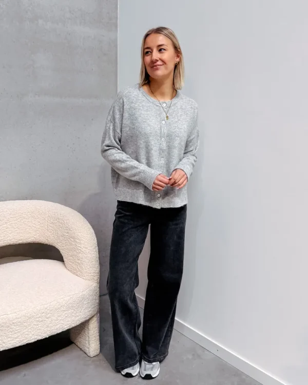By Lenz Jackets | COLETTE CARDIGAN - GREY