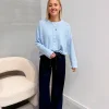By Lenz Jackets | COLETTE CARDIGAN - LIGHT BLUE