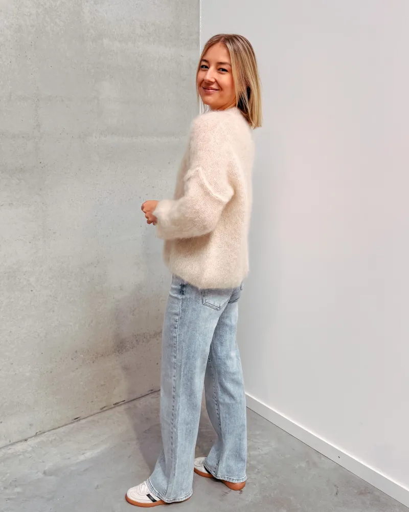 daisy_knit__cream_2.webp By Lenz Sweaters | DAISY KNIT - CREAM