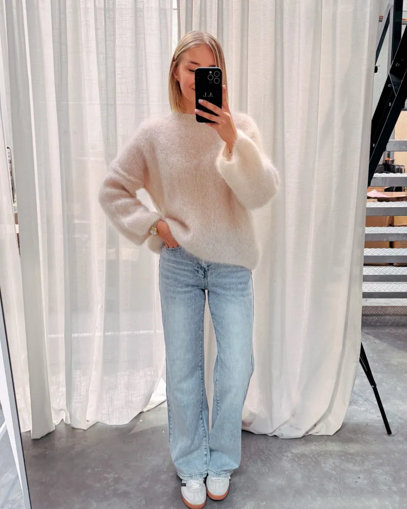 daisy_knit__cream_4.webp By Lenz Sweaters | DAISY KNIT - CREAM