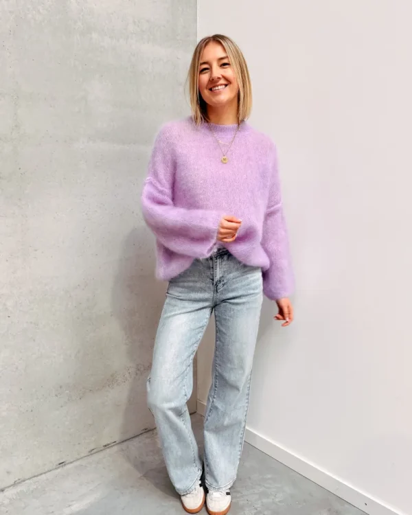 By Lenz Sweaters | DAISY KNIT - LILA