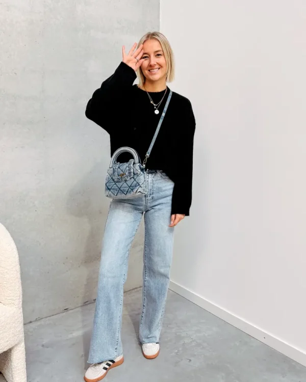 By Lenz Bags | DARCY DENIM BAG - BLUE