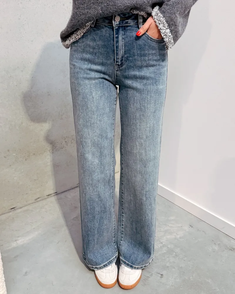 ella_straight_jeans__blue_0.webp By Lenz Jeans/Trousers | ELLA STRAIGHT JEANS - BLUE