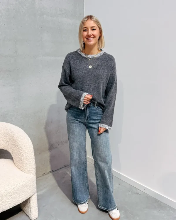 By Lenz Jeans/Trousers | ELLA STRAIGHT JEANS - BLUE
