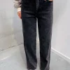 By Lenz Jeans/Trousers | GINA WASHED GREY DAD JEANS