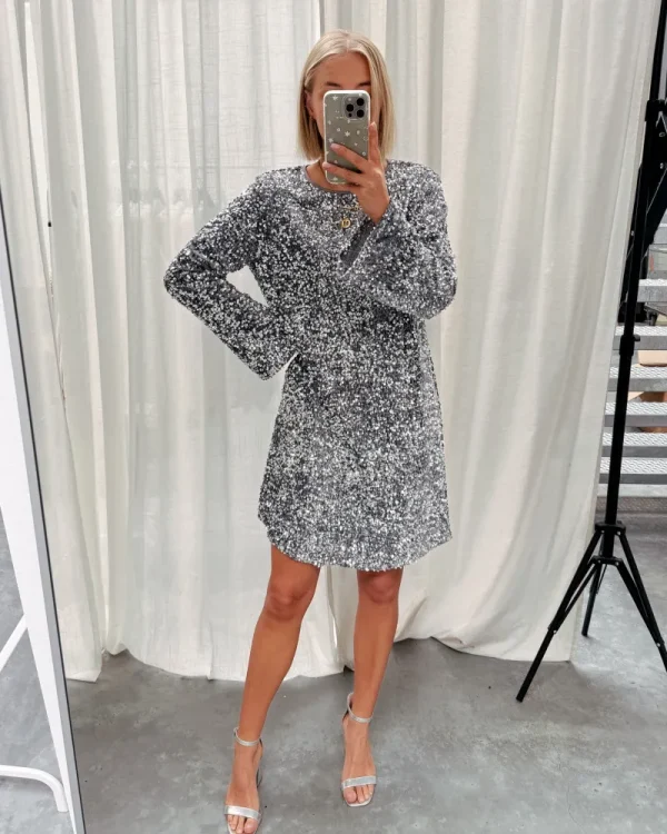 By Lenz Dresses | GLITTER DREAM DRESS - GREY