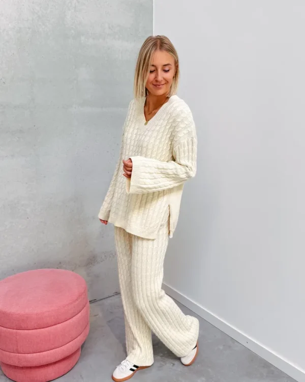 By Lenz Jeans/Trousers | HAZEL CABLE PANT