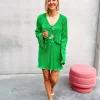 By Lenz Skirts/Shorts | JACKIE PLEATED SKIRT - GREEN