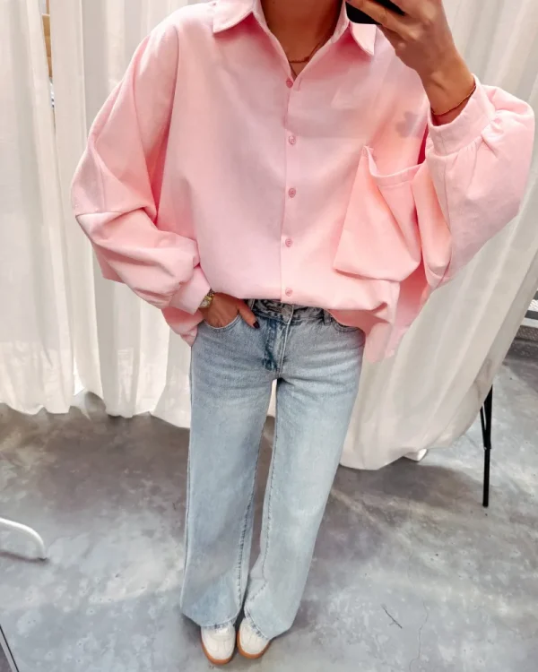 By Lenz Tops | JUDI SOFTEST BLOUSE - ROSE