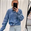 By Lenz Tops | KAYA DENIM SHIRT