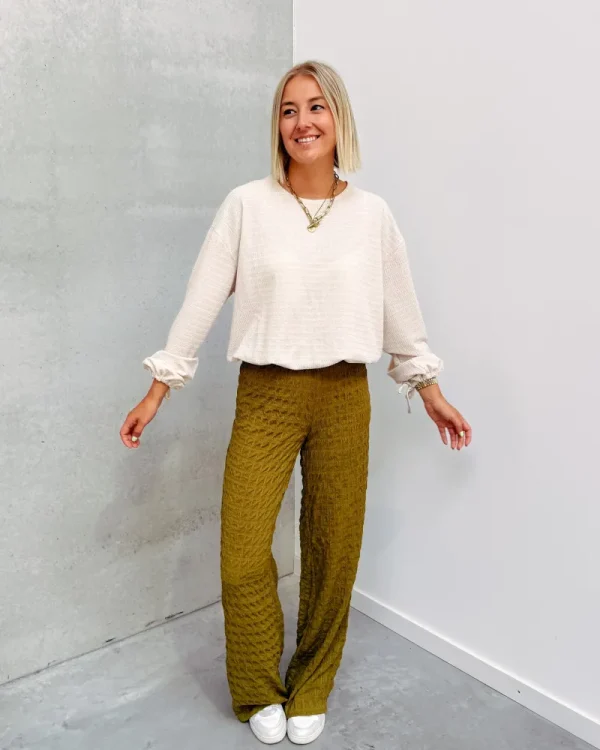 By Lenz Jeans/Trousers | LENA TROUSERS - KAKI