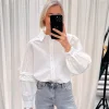 By Lenz Tops | LOVELY WHITE BLOUSE