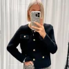 By Lenz Jackets | MEGAN CARDIGAN - BLACK