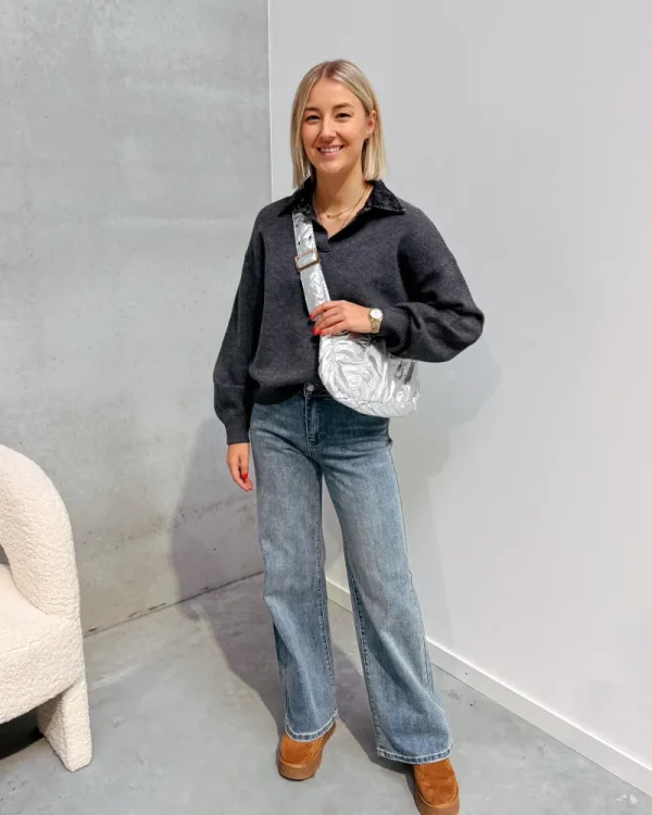By Lenz Bags | METALLIC MUSE BAG - SILVER