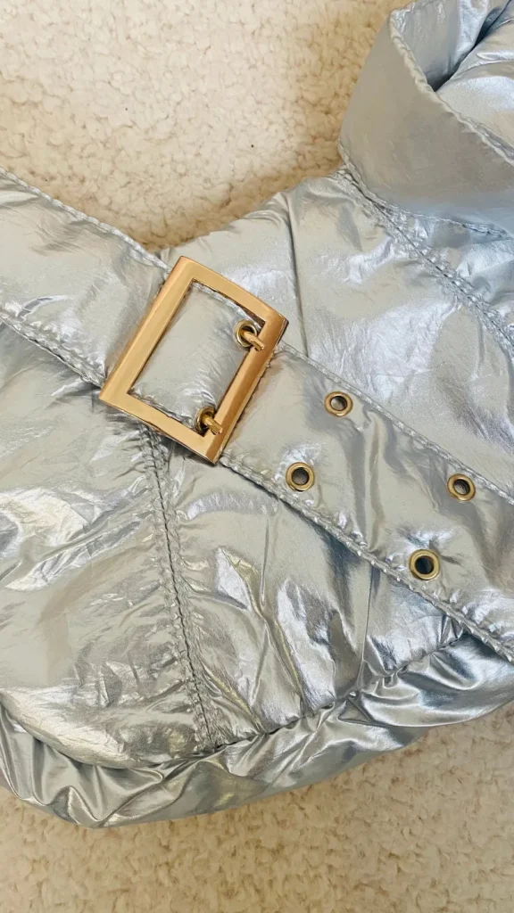 By Lenz Bags | METALLIC MUSE BAG - SILVER
