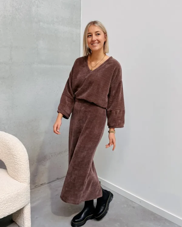 By Lenz Homewear/Comfy Sets | MIKAYLA SET - BROWN