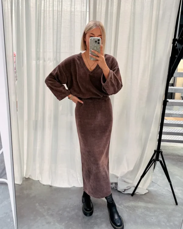 By Lenz Homewear/Comfy Sets | MIKAYLA SET - BROWN