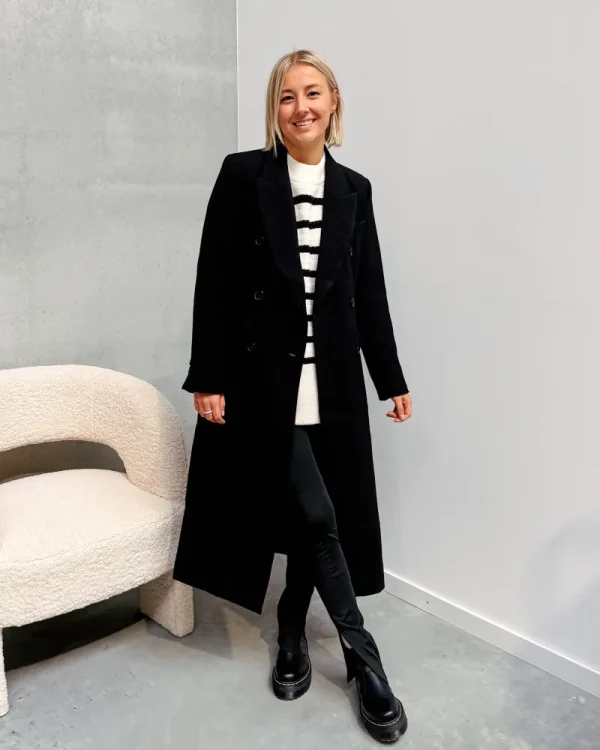 By Lenz Jackets | NINA COAT - BLACK