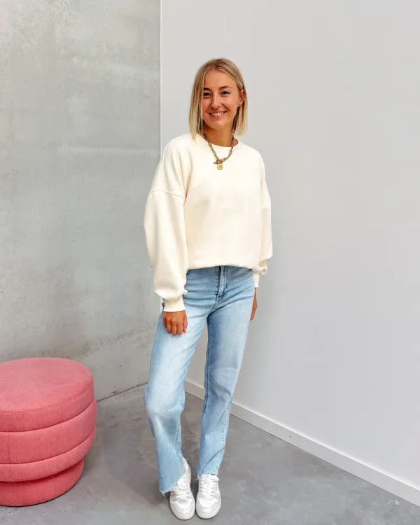 By Lenz Sweaters | PAIN AU CHOCOLAT - CREAM