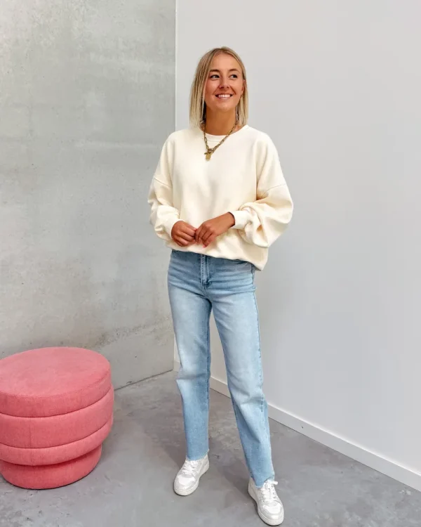 By Lenz Sweaters | PAIN AU CHOCOLAT - CREAM