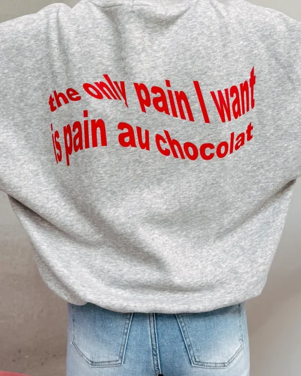 By Lenz Sweaters | PAIN AU CHOCOLAT - GREY